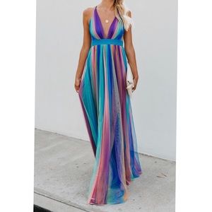 VICI Dolls Rainbow Dress worn once size medium